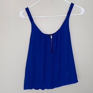 Zipper tank